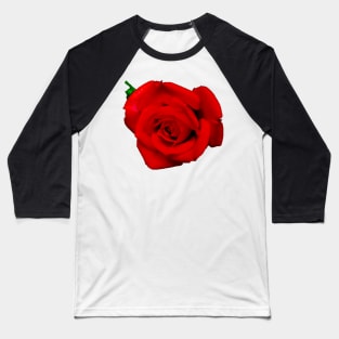 Dramatic Rose Baseball T-Shirt